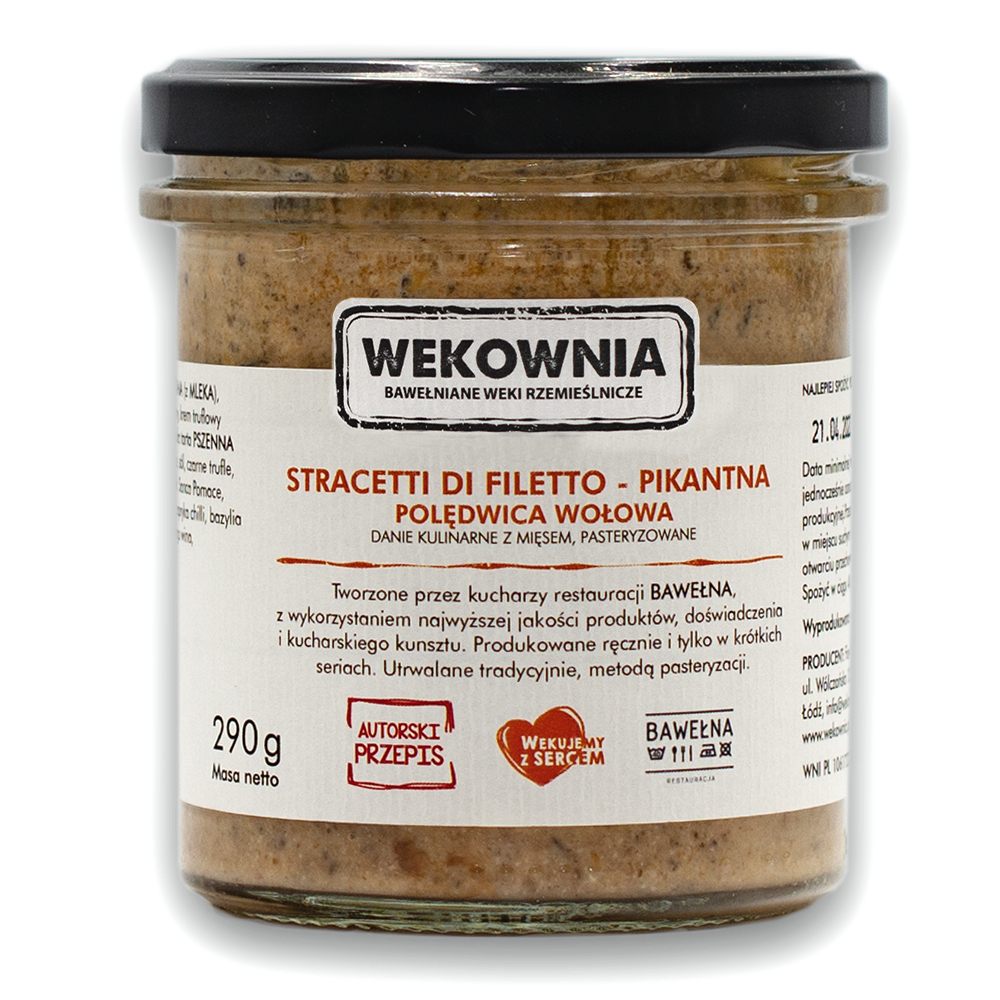WEKOWNIA Stracetti di filetto - pikantna polędwica wołowa
