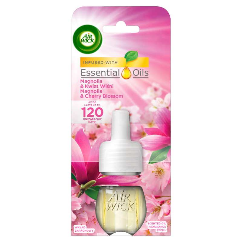 AIR WICK Wkład do elektrycznego odświeżacza powietrza Magnolia i Kwiat Wiśni