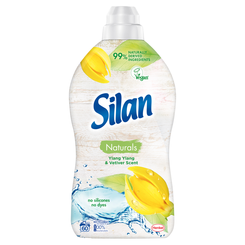 SILAN Naturals Płyn do zmiękczania tkanin Ylang Ylang & Vetiver