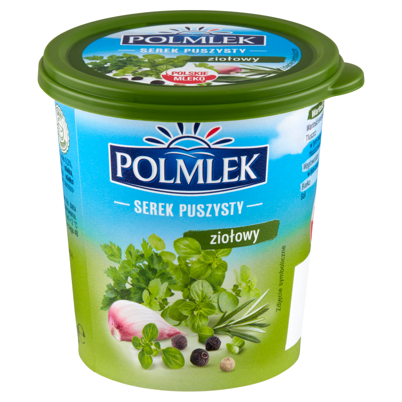 POLMLEK Serek puszysty ziołowy