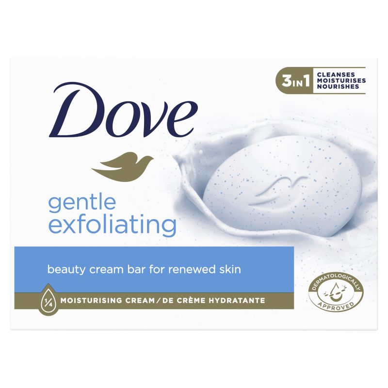 DOVE Kremowa kostka myjąca Gentle Exfoliating frisco.pl
