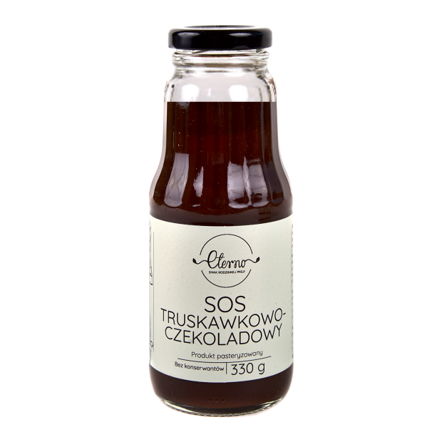 ETERNO Sos truskawkowo-czekoladowy