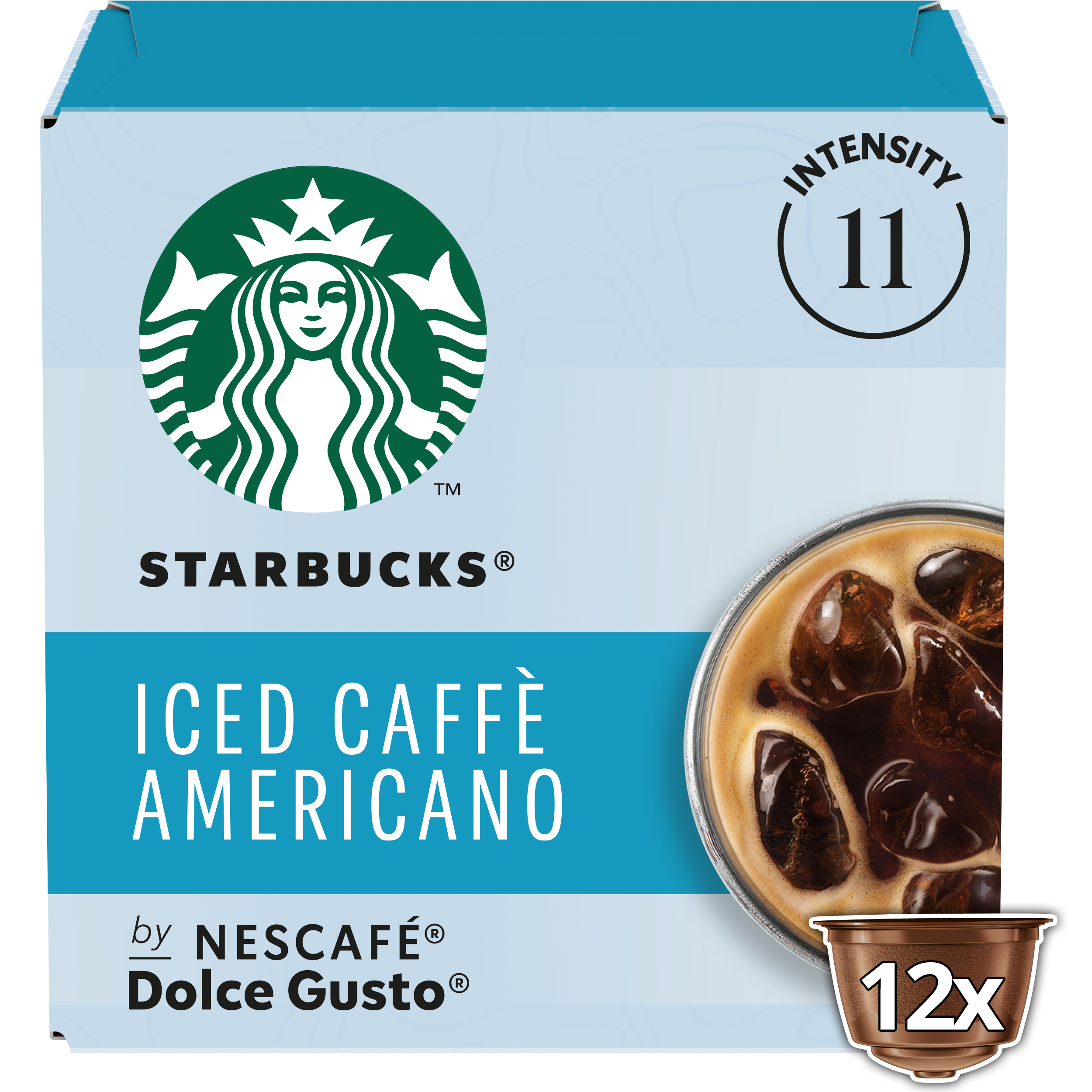 STARBUCKS Dolce Gusto Iced Americano (12 kapsułek)