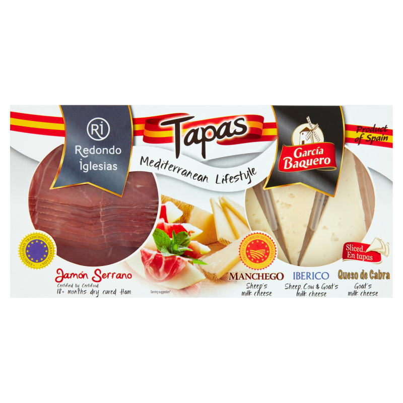 GARCIA BAQUERO Zestaw Tapas Szynka Serrano z serem