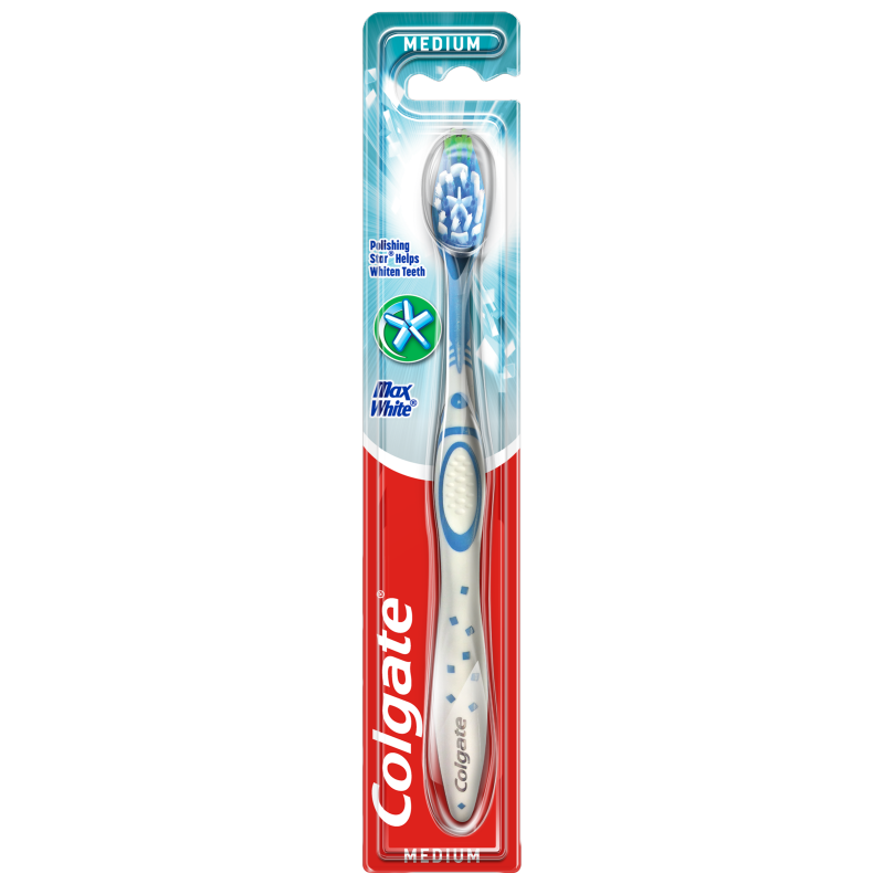 COLGATE Max White Szczoteczka do zębów średnia frisco.pl