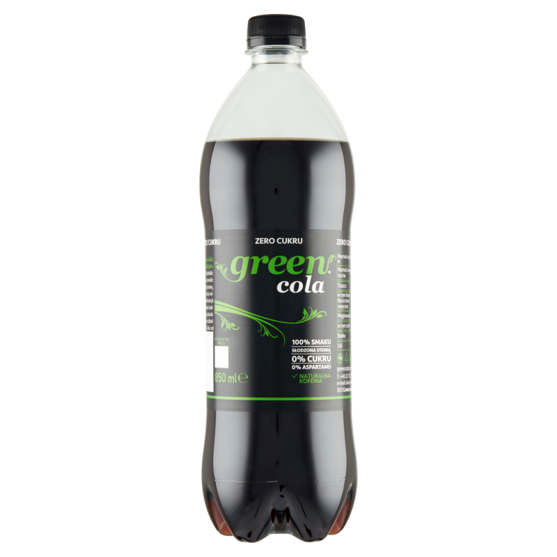 GREEN COLA Napój zielona cola