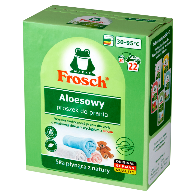 FROSCH Proszek do prania tkanin - Aloesowy