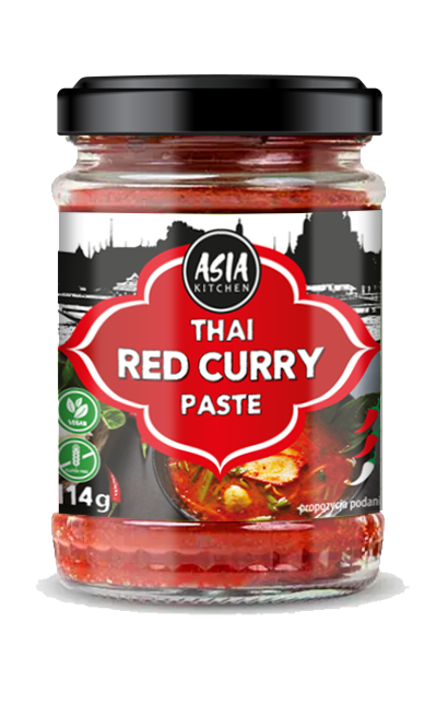 ASIA KITCHEN Pasta curry czerwona bezglutenowa