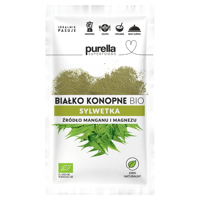 PURELLA SUPERFOODS Białko konopne BIO