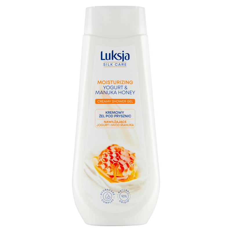 LUKSJA Silk Care Żel pod prysznic Jogurt i Miód Manuka frisco.pl