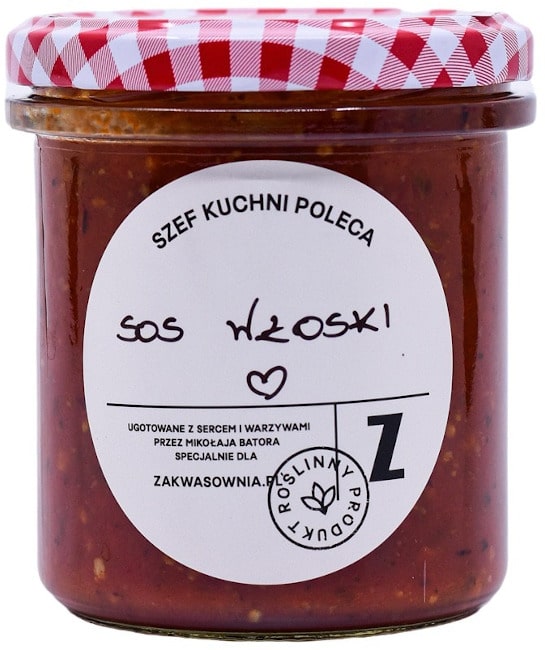 ZAKWASOWNIA Sos włoski (roślinny) BIO