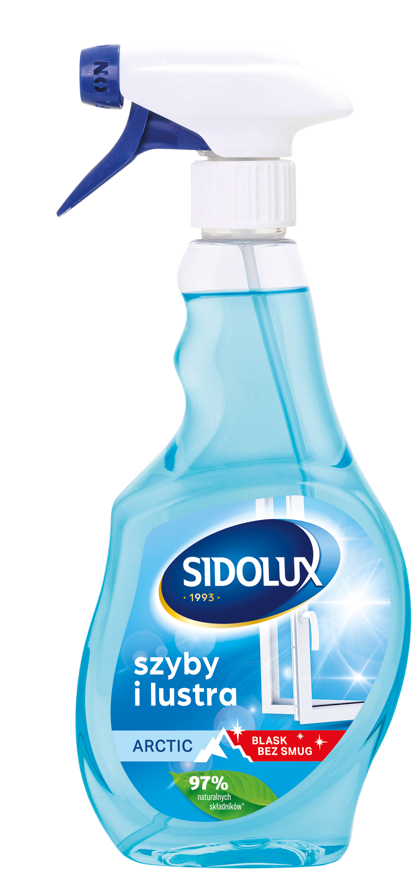 SIDOLUX Crystal Płyn do mycia szyb - artic frisco.pl