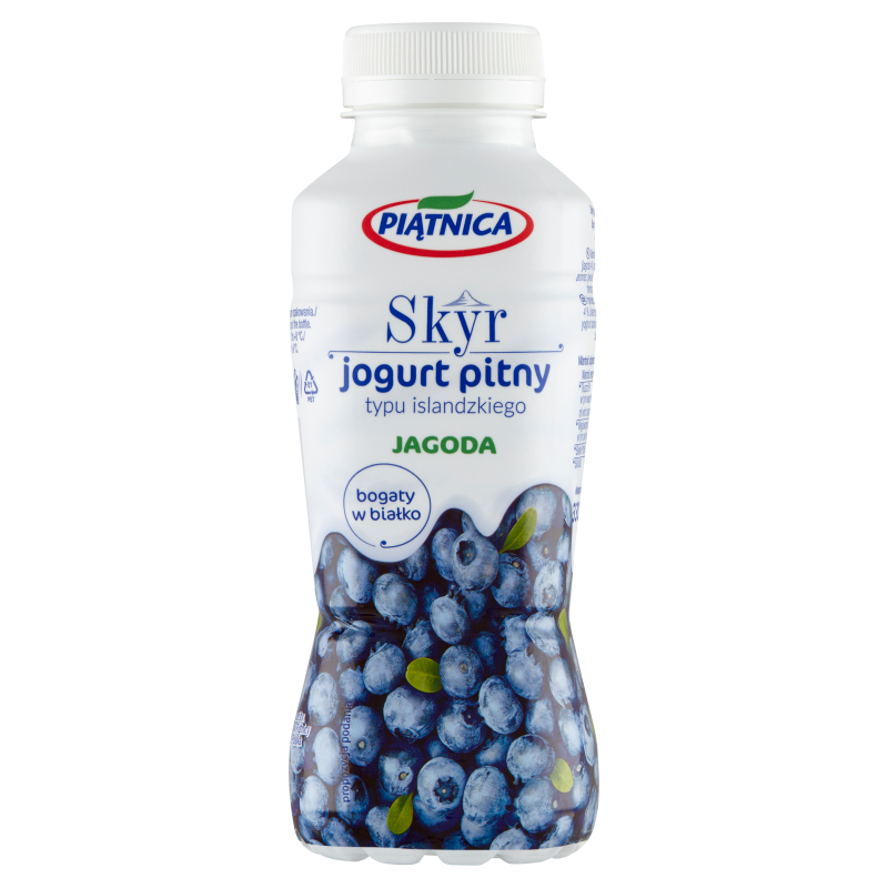 PIĄTNICA Skyr pitny jagodowy frisco.pl