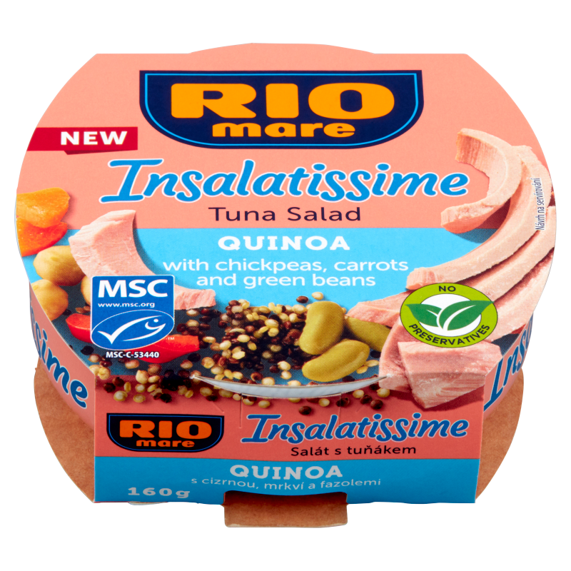 RIO MARE Insalatissime Sałatka z tuńczykiem i komosą ryżową frisco.pl