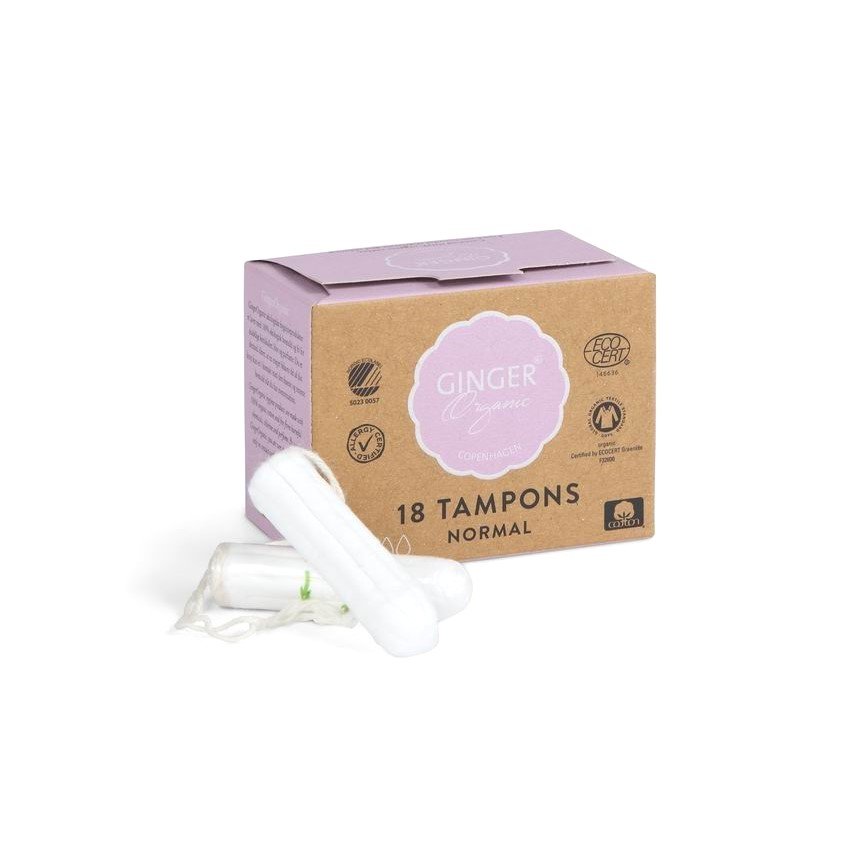 GINGER ORGANIC Tampony Normal 18 szt.