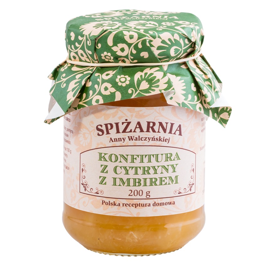 SPIŻARNIA ANNY WALCZYŃSKIEJ Konfitura z cytryny z imbirem