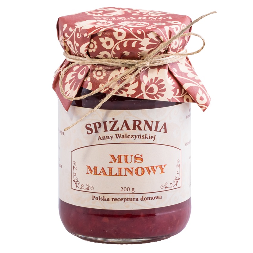 SPIŻARNIA ANNY WALCZYŃSKIEJ Mus Malinowy - Konfitura z malin