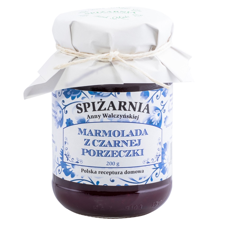SPIŻARNIA ANNY WALCZYŃSKIEJ Marmolada z Czarnej Porzeczki