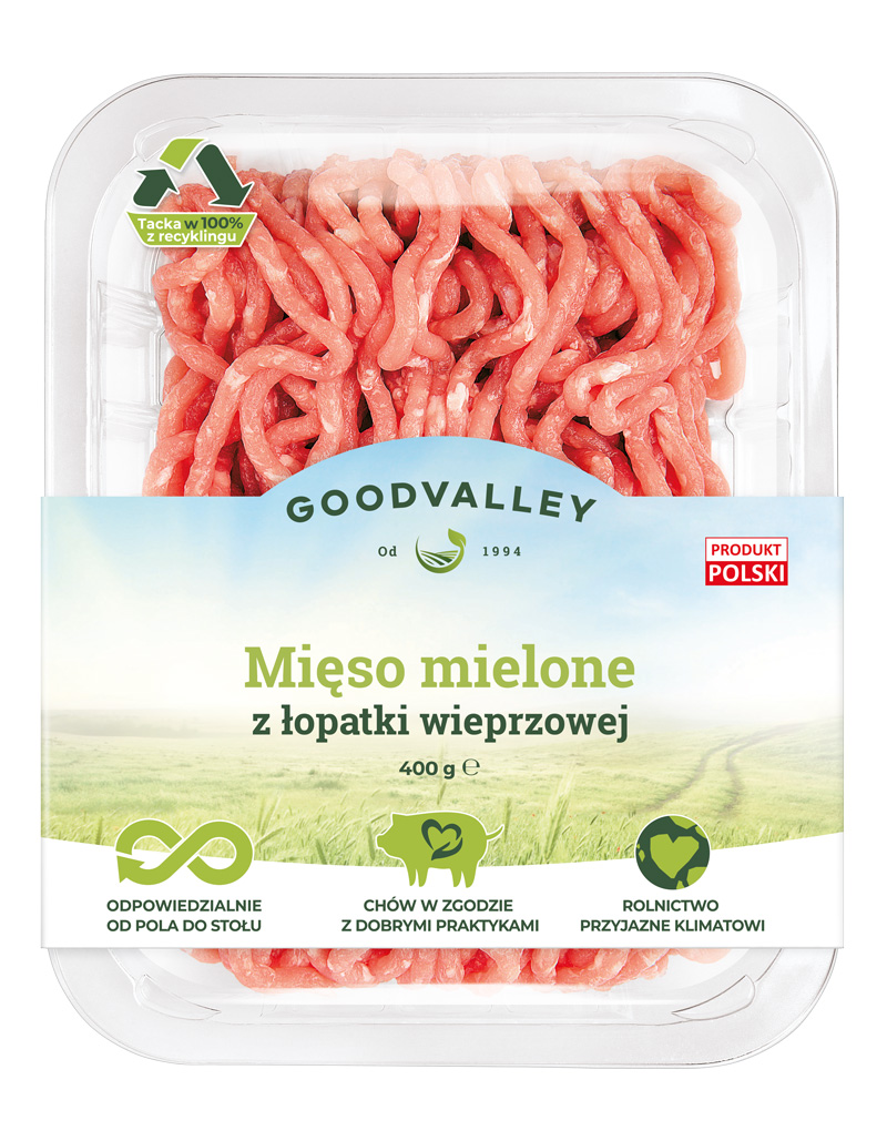 GOODVALLEY Mięso mielone z łopatki wieprzowej frisco.pl