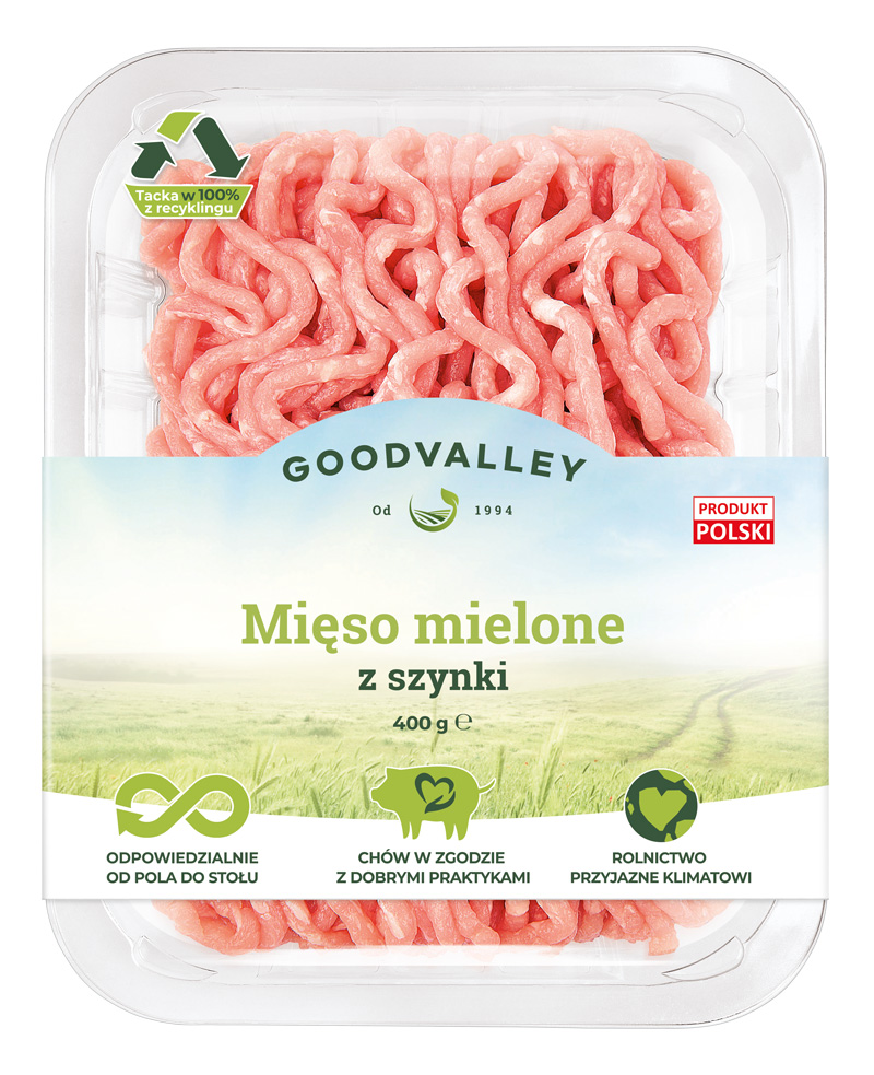 GOODVALLEY Mięso mielone z szynki wieprzowej frisco.pl