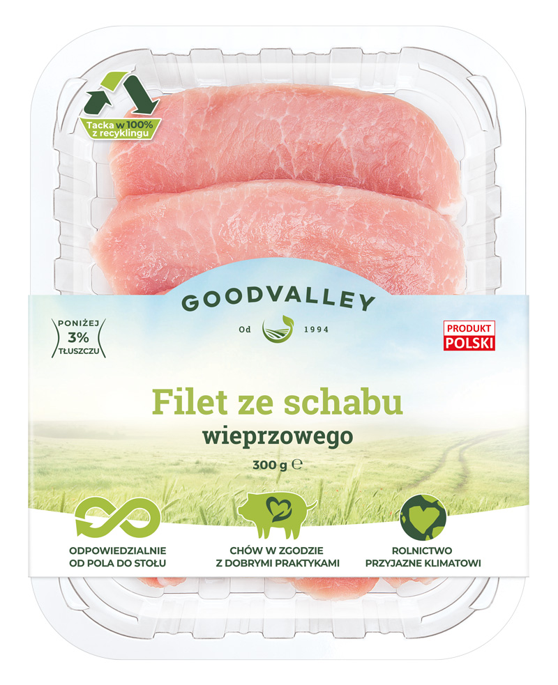 GOODVALLEY Filet ze schabu wieprzowego plastry frisco.pl