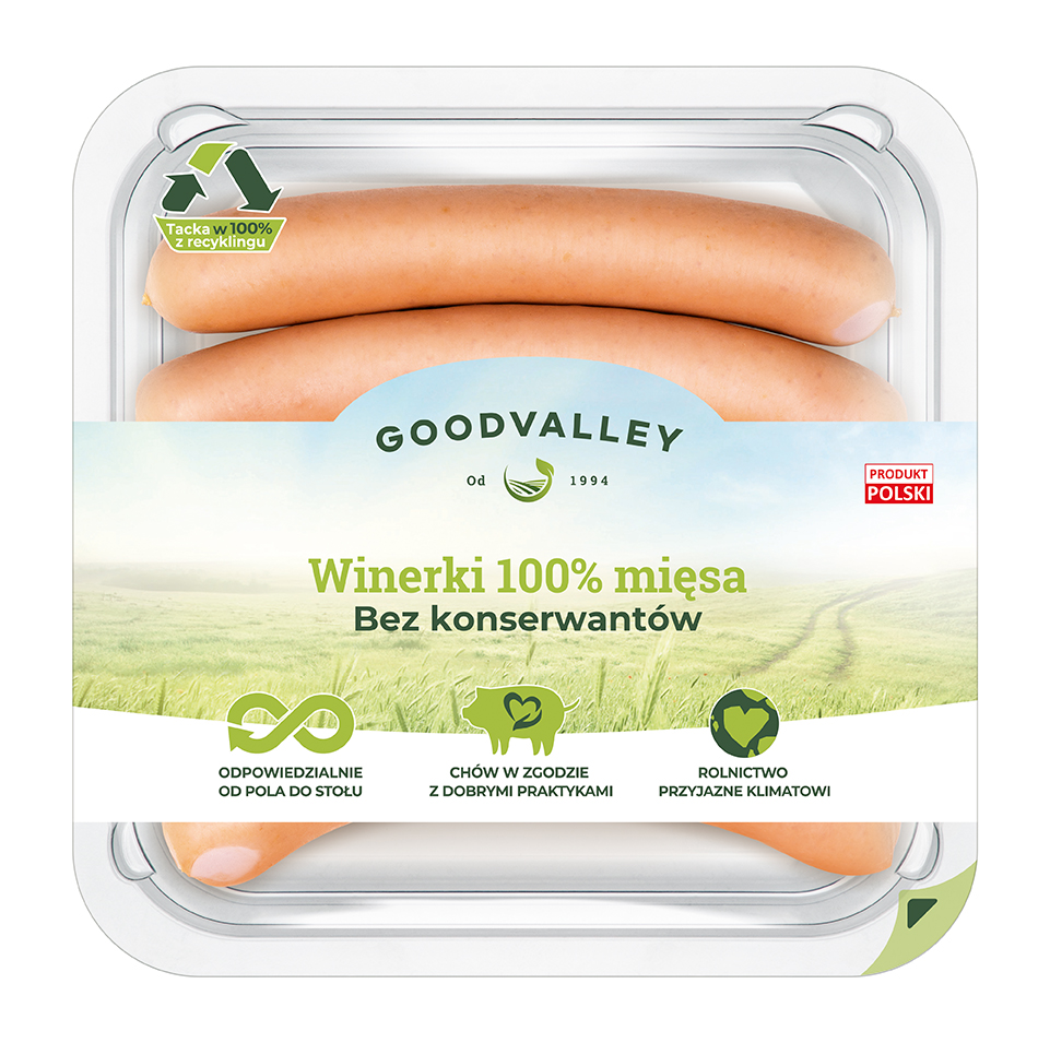 GOODVALLEY Winerki 100% mięsa bez konserwantów frisco.pl