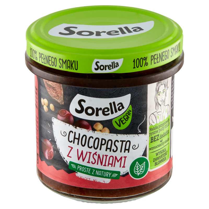 SORELLA Chocopasta z wiśniami