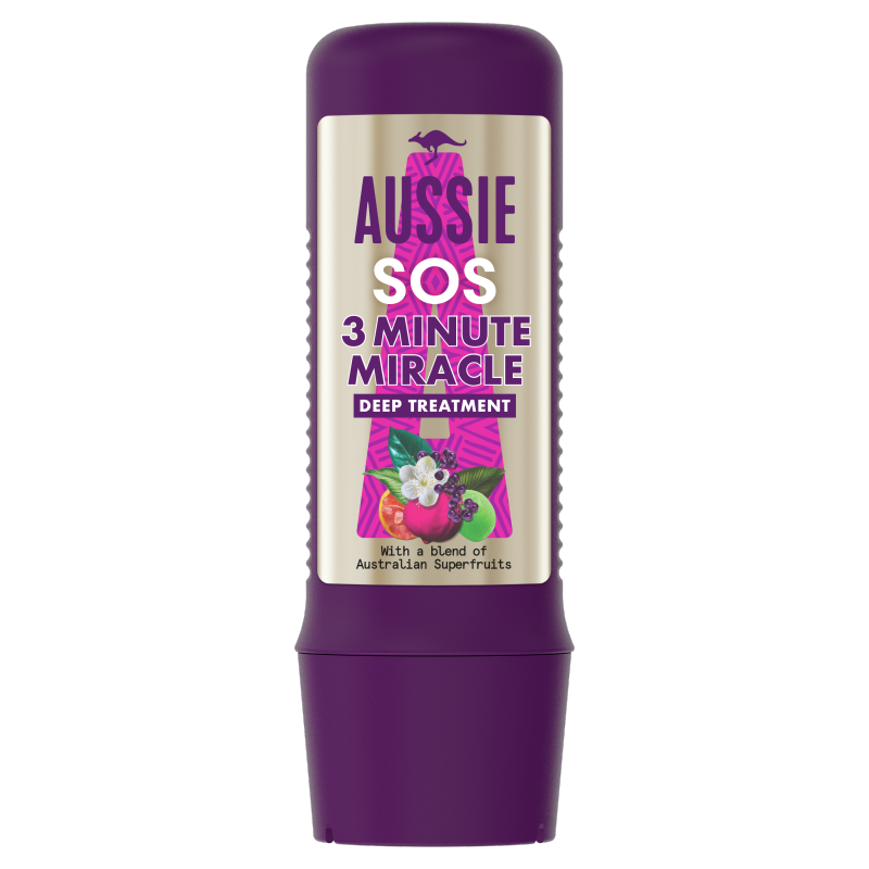 AUSSIE SOS Repair 3 Minute Miracle Intensywna odżywka do pielęgnacji włosów