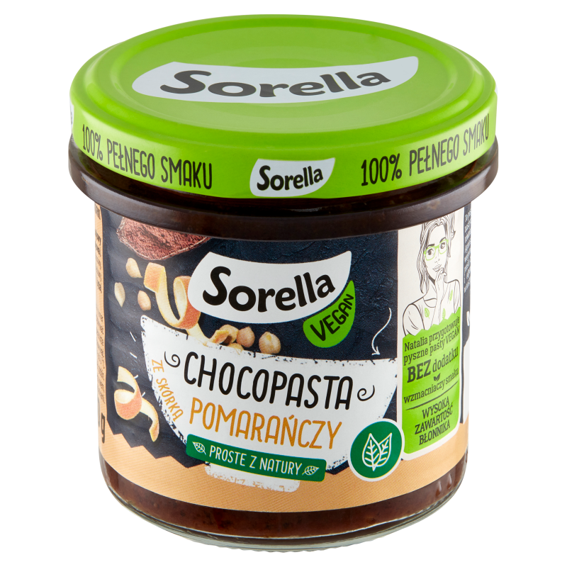 SORELLA Chocopasta z skórką pomarańczy
