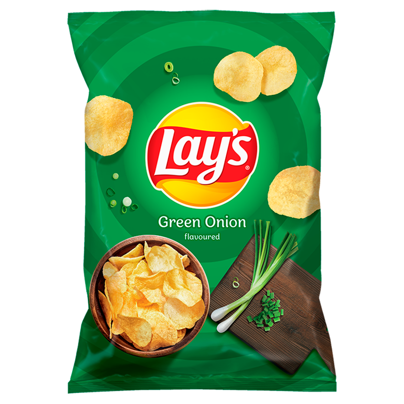 LAY'S Chipsy ziemniaczane o smaku zielonej cebulki frisco.pl