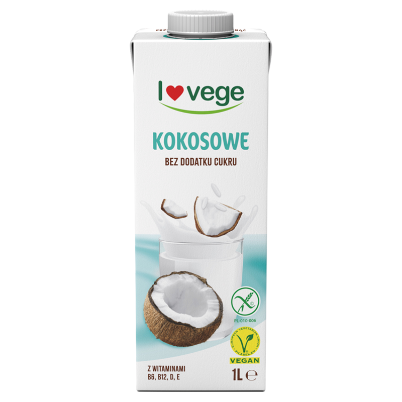 LOVEGE Napój Kokosowy Bez Cukru