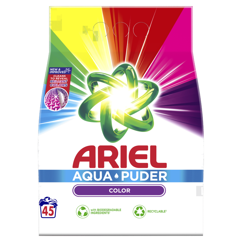 ARIEL Color Proszek do prania kolorowych tkanin, 45 prań