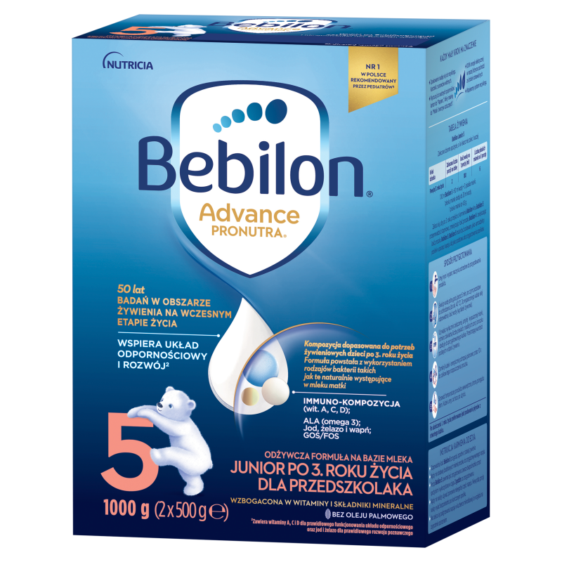 BEBILON 5 Pronutra-Advance Junior Mleko modyfikowane dla przedszkolaka