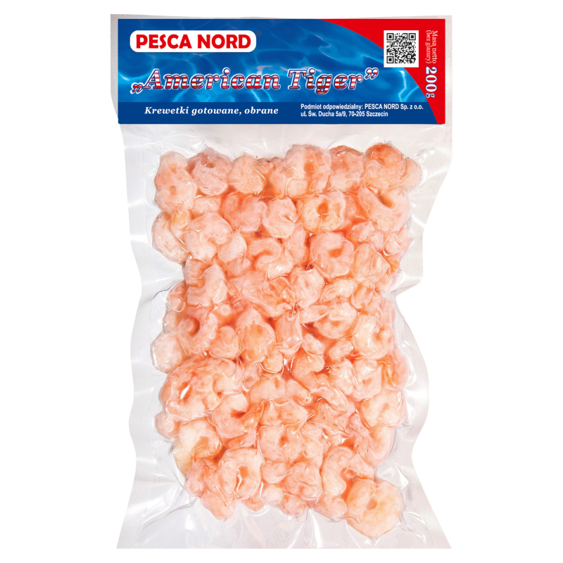 PESCA NORD Krewetki gotowane obrane