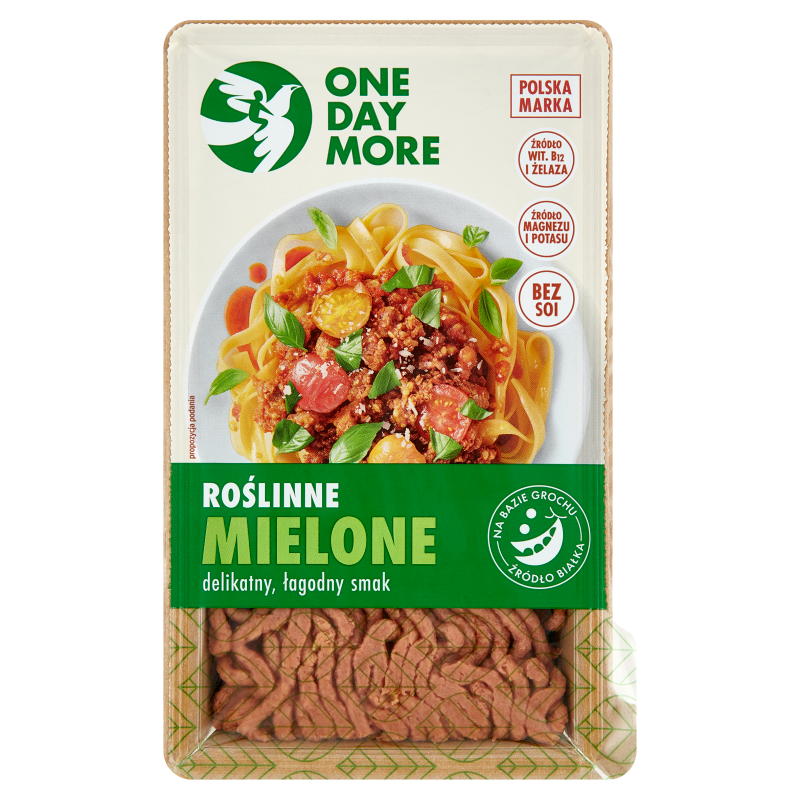 ONE DAY MORE Roślinne mielone delikatny łagodny smak