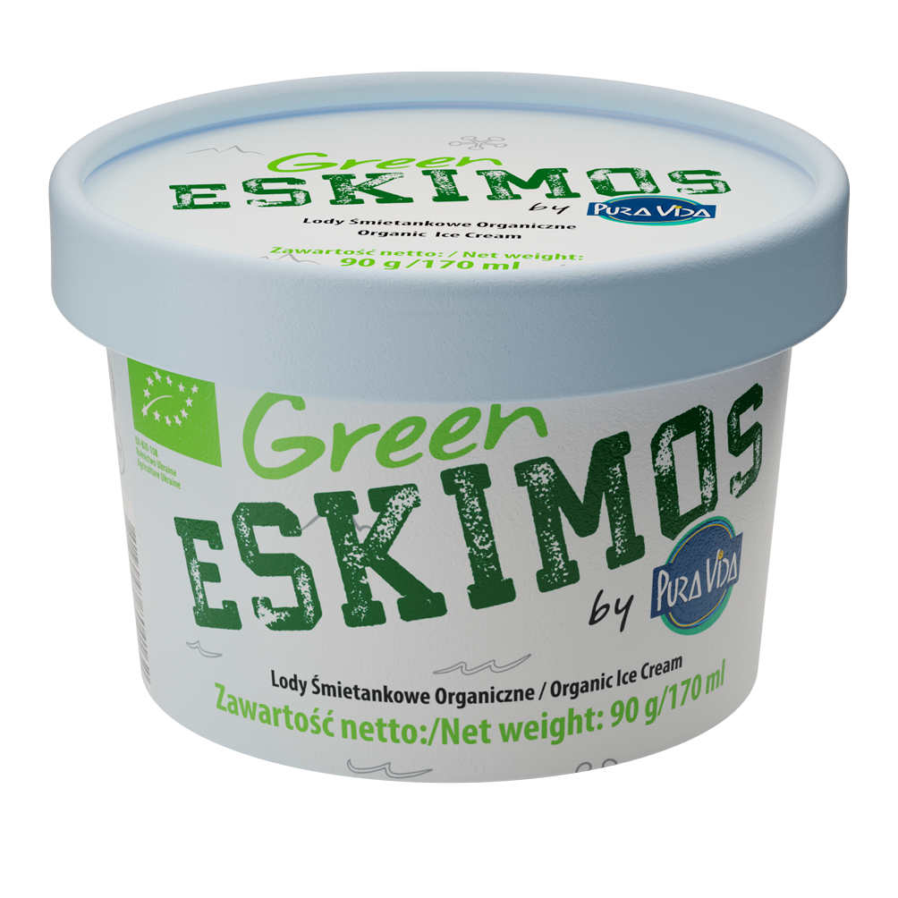 GREEN ESKIMOS Lody śmietankowe BIO