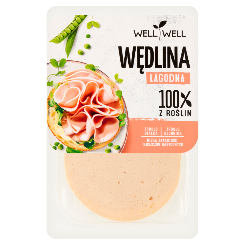 WELL WELL Wędlina roślinna łagodna