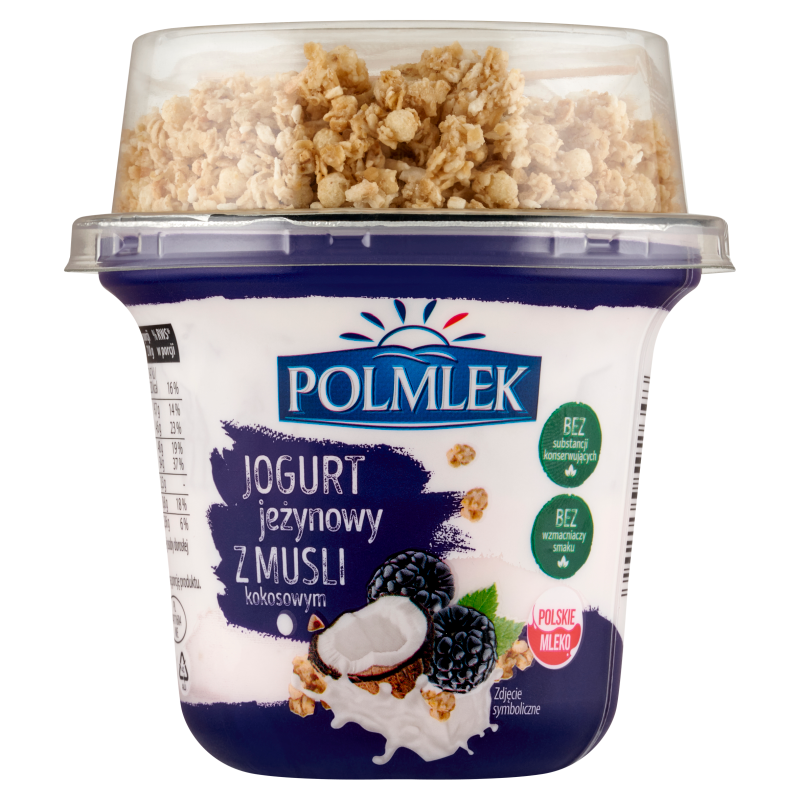 POLMLEK Jogurt jeżyna musli kokos frisco.pl