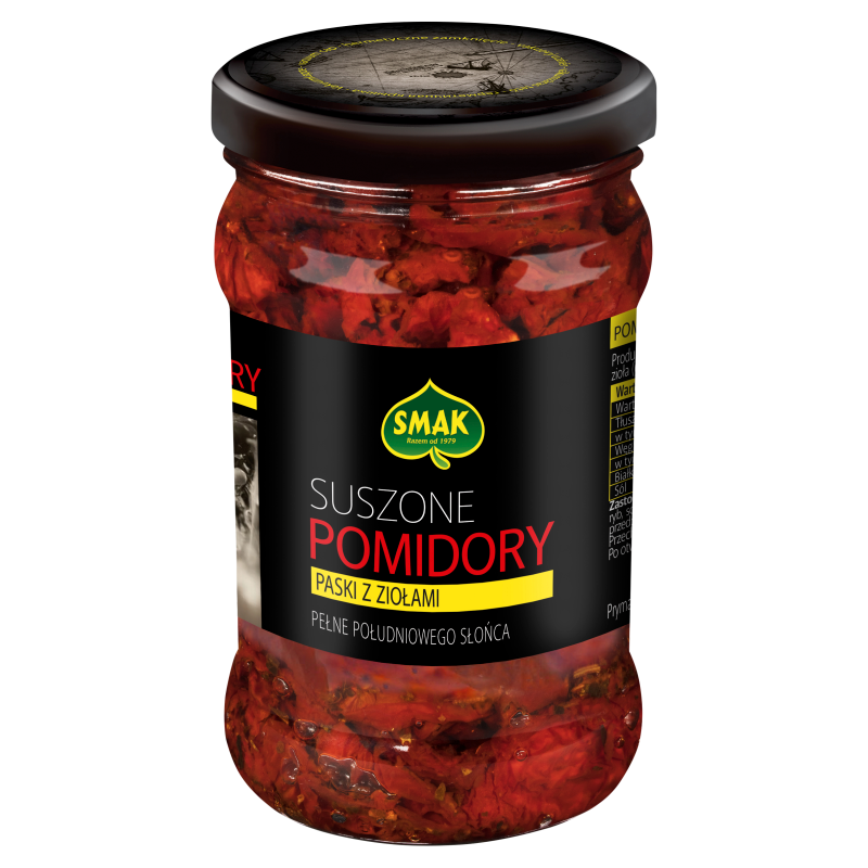 SMAK Pomidory suszone z ziołami (paski) 280 g - Frisco.pl
