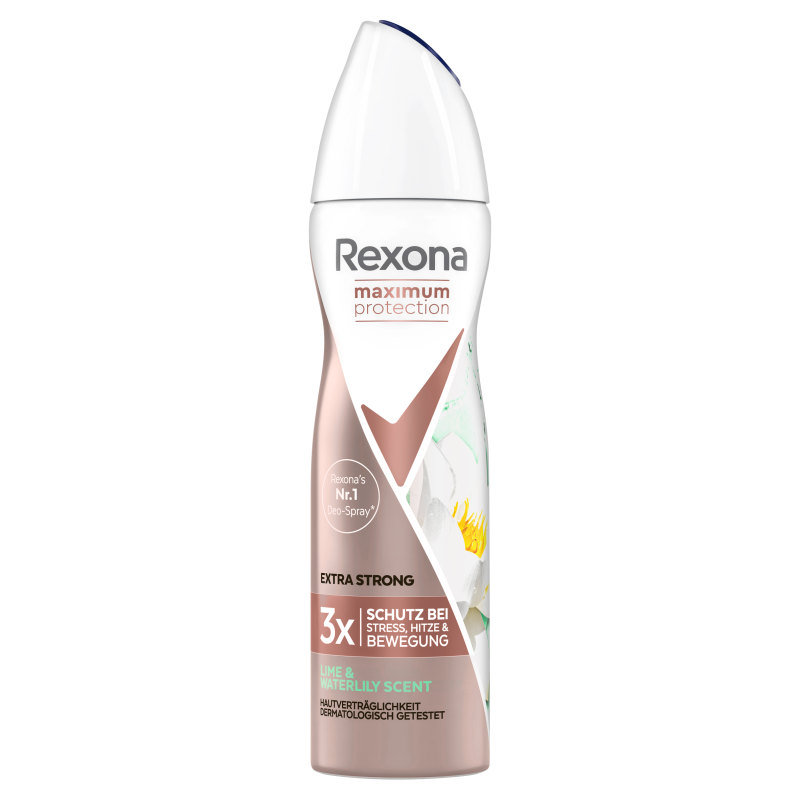 REXONA Maximum Protection Antyperspirant w aerozolu dla kobiet Lime & Waterlily