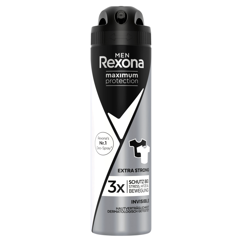 REXONA MEN Maximum Protection Antyperspirant w aerozolu dla mężczyzn Invisible