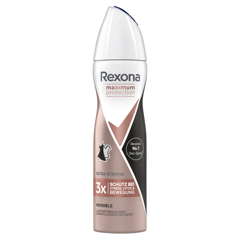 REXONA Maximum Protection Antyperspirant w aerozolu dla kobiet Invisible