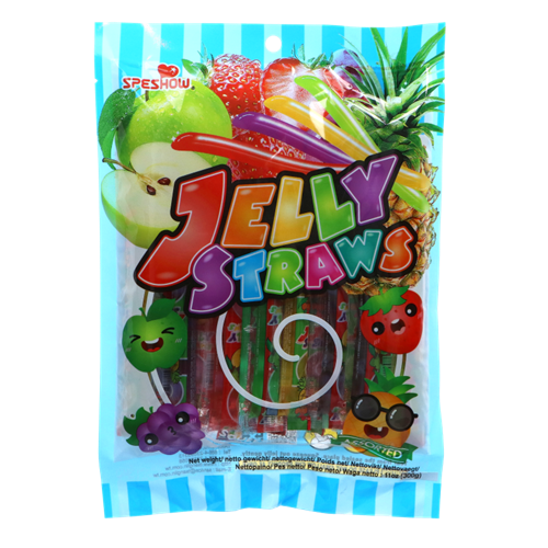 SPESHOW Żelki owocowe Straws
