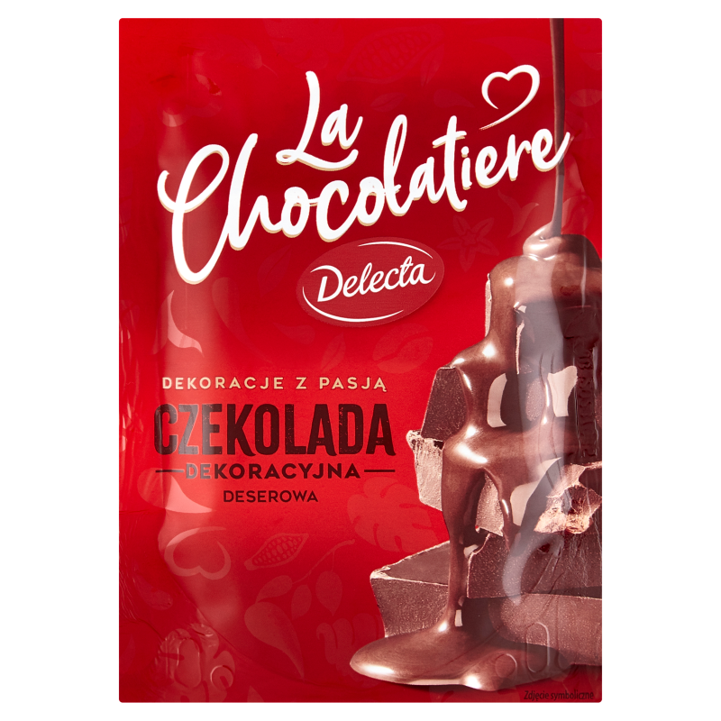 DELECTA La Chocolatiere Czekolada dekoracyjna deserowa