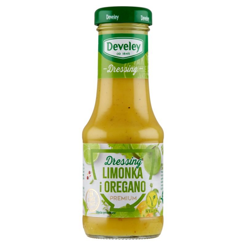 DEVELEY Dressing sałatkowy - limonka i oregano frisco.pl