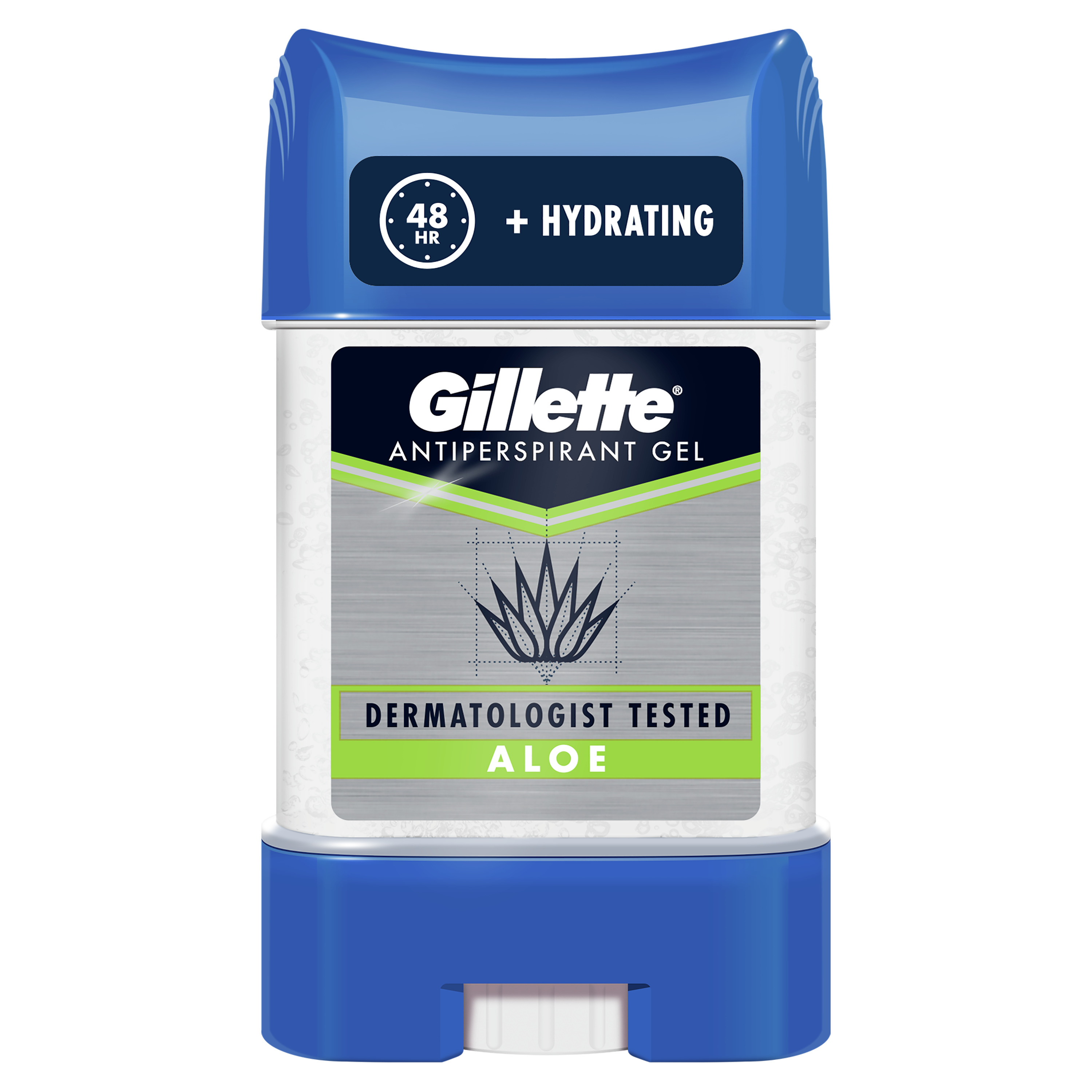 GILLETTE Aloe Nawilżający żel dla mężczyzn - antyperspirant i dezodorant