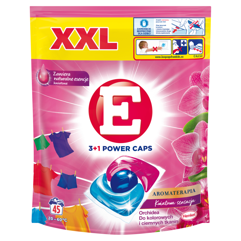 E Power Caps Kapsułki do prania Orchid Color 45 szt. frisco.pl