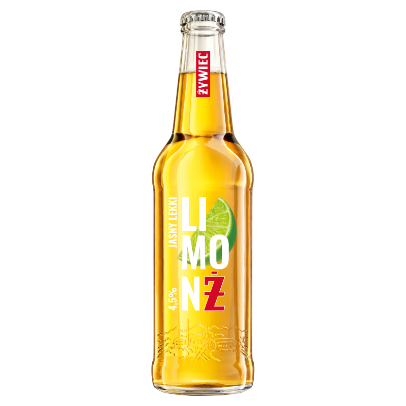ŻYWIEC Jasny Lekki LIMONŻ Piwo (butelka bezzwrotna)