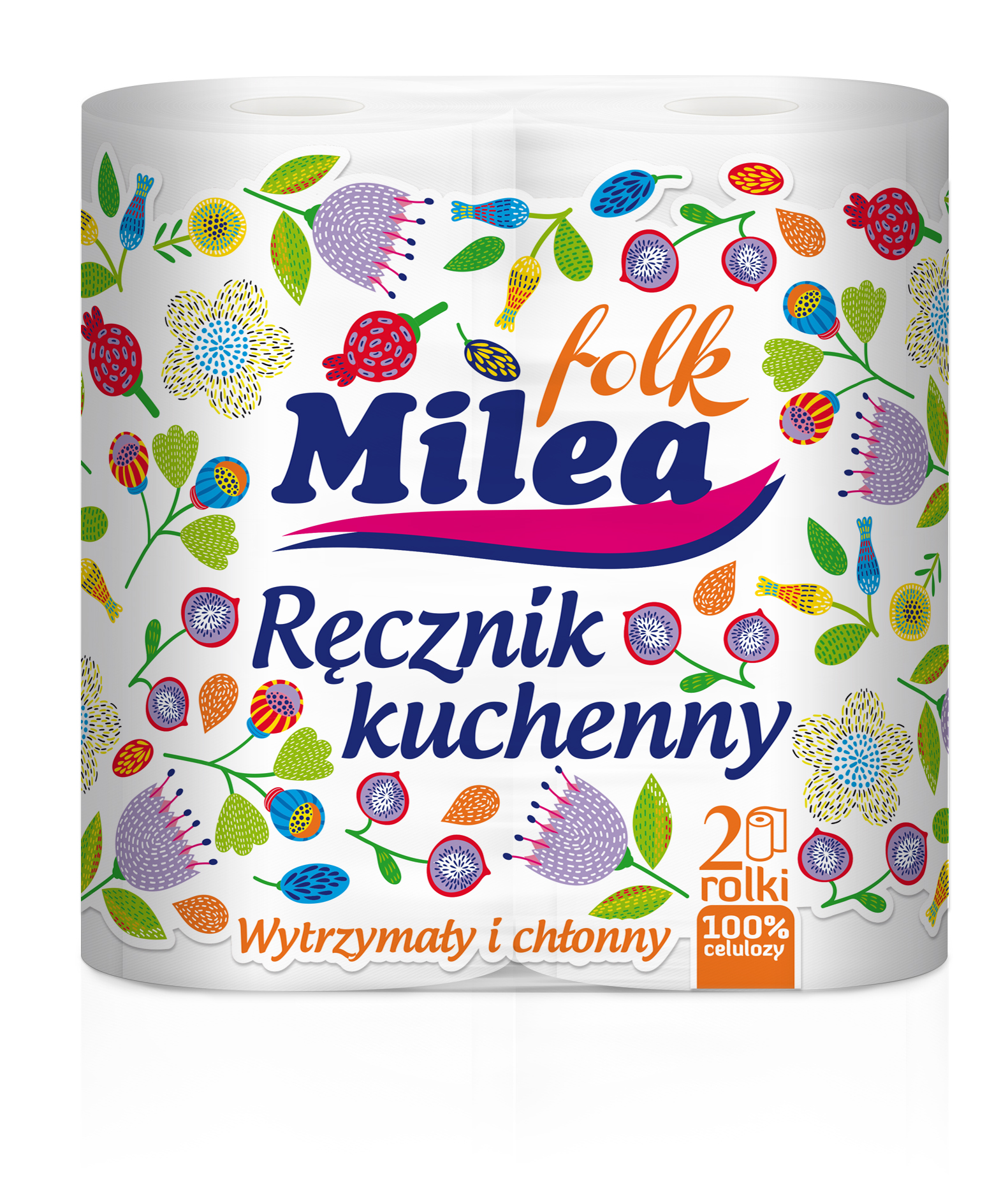MILEA Ręcznik kuchenny biały 2 szt.