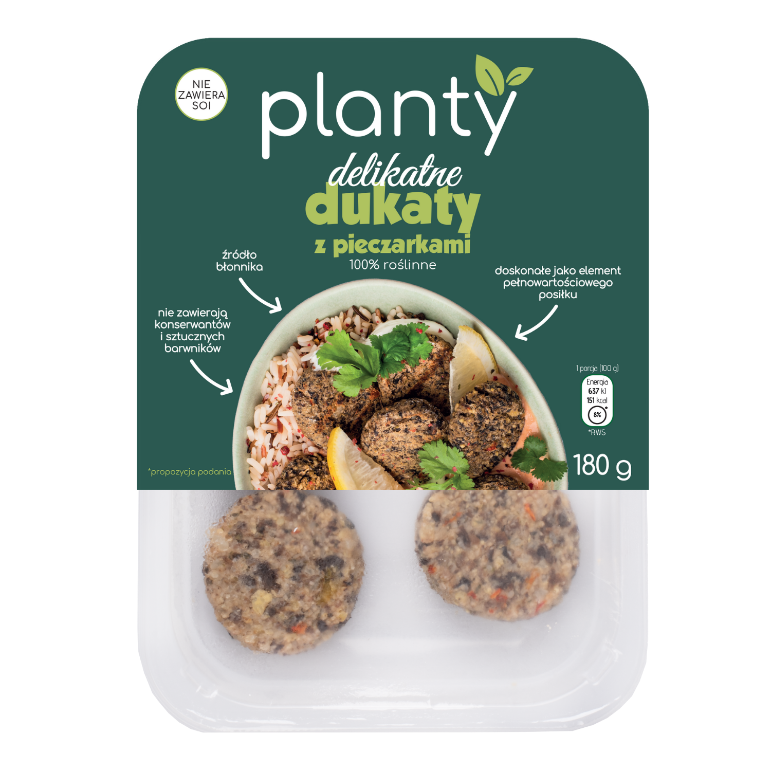 PLANTY Dukaty z Pieczarką